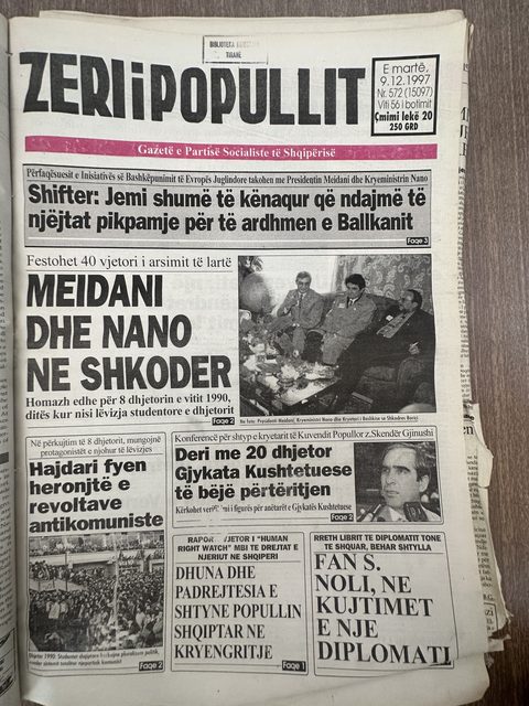 Zëri i Popullit 1997-12-09